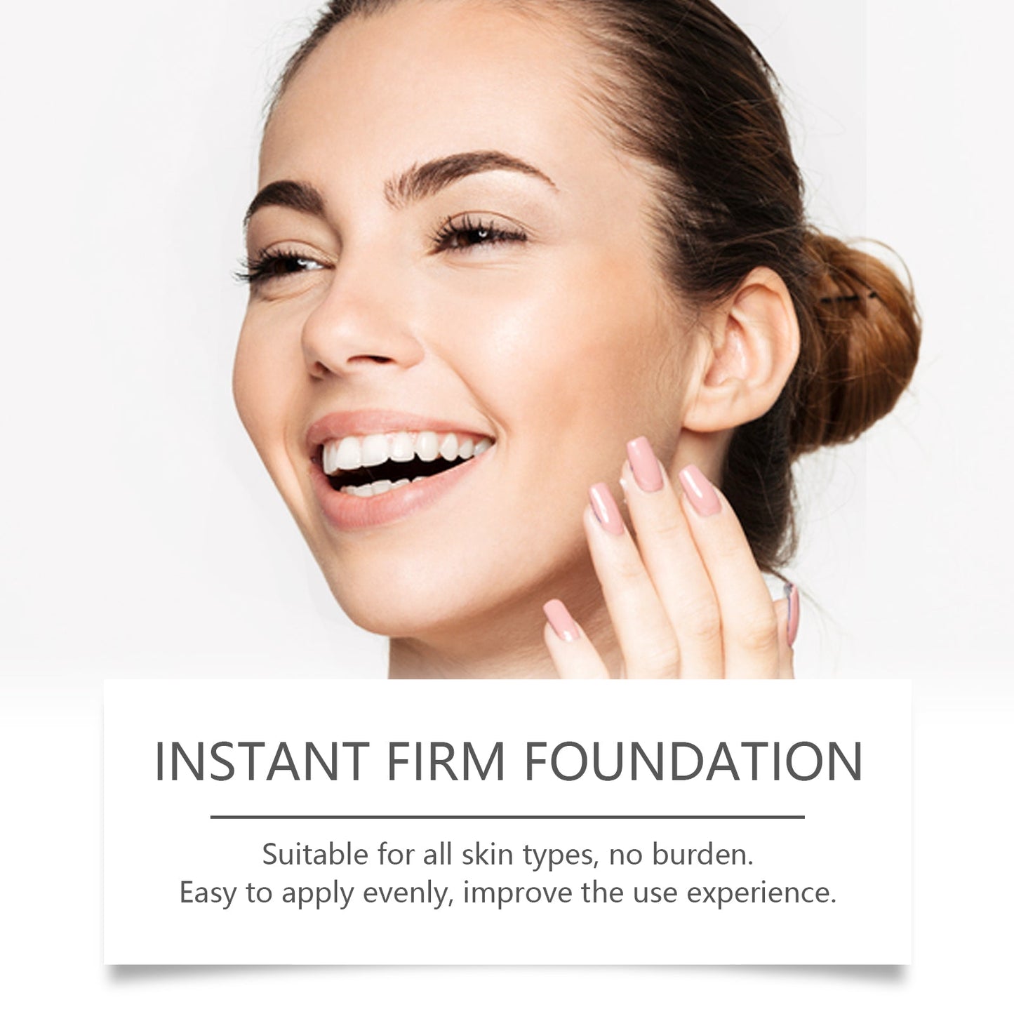 Moisture Concealer Foundation, Long-Lasting Moisturizing And Refreshing Moisturizing Light Skin Care Foundation - Korvel