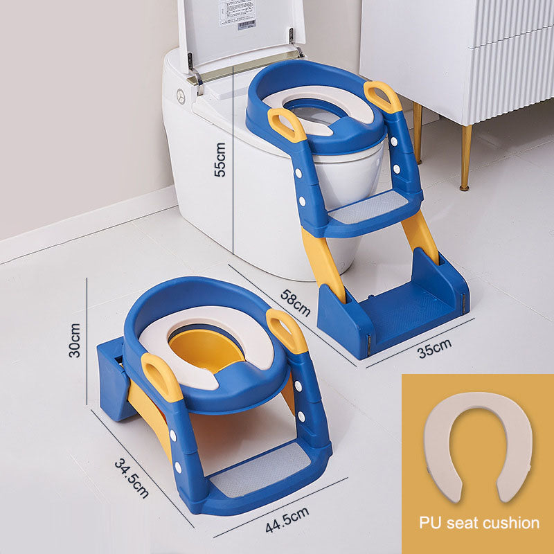 Siège de toilette multifonctionnel pour enfants et marchepied