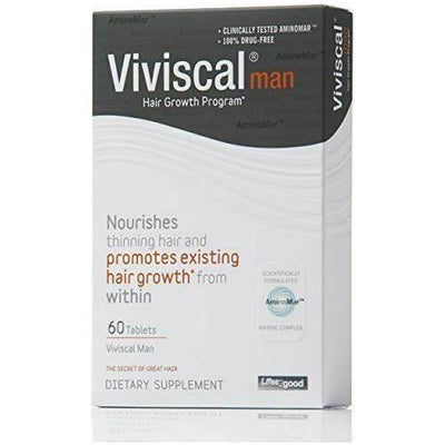 Viviscal Man Hair Growth Program Tablets - 60 Count