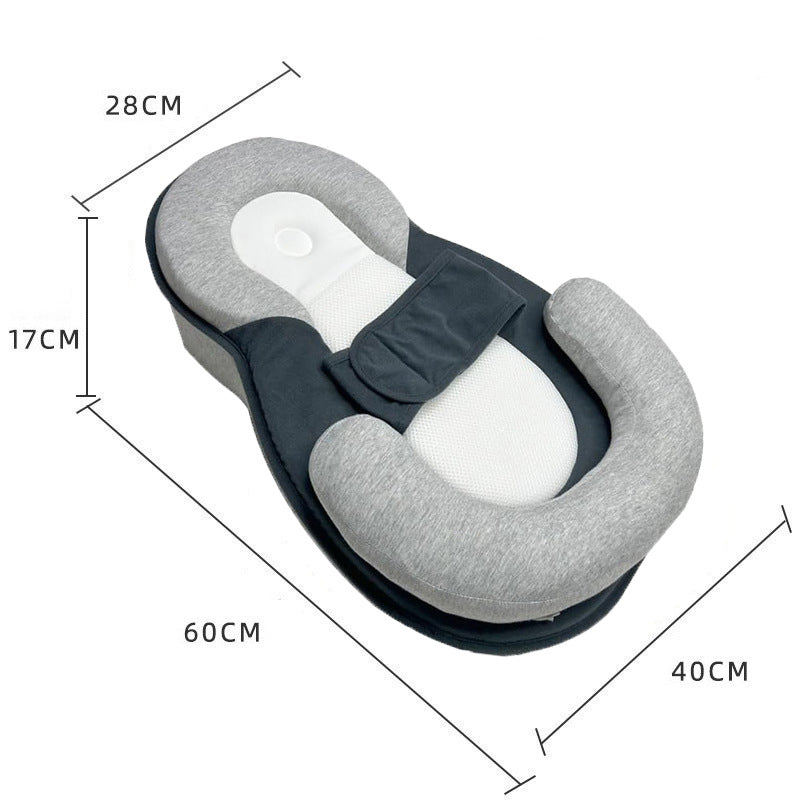 Almohada de Lactancia Ajustable para Recién Nacidos - Comodidad en Forma de U