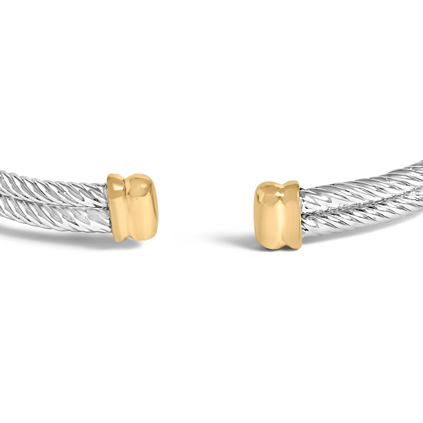 Pulsera Bangle Medallón de Libélula Baño de Oro de 18K en Plata Esterlina
