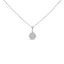 Collar de Colgante de Diamantes en Oro Blanco de 14K - 18"