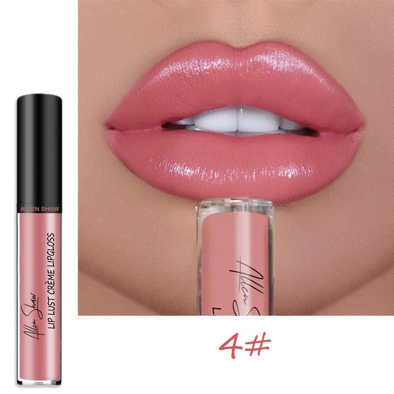 Lipstick Lip Glaze Allen shaw Creme Cream Lipstick - Korvel