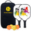 High tensile strength Wholesale Beach Tennis Paddle Set Of Rackets Tennis Equipment Pickleball Bat - Korvel