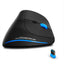 ZELOTES F-35A Vertical Mouse Grip Ergonomic Laptop Desktop Wireless Mouse - Korvel