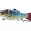 10cm 16.5g Multi-section Lure With Ring Beads Simulation Luya Multi-section Lure Submerged Bionic 6-section Lure - Korvel