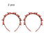 Black Braider Hair Clip Burst Pin Hairdo Bring Hair Hoop Multi-storey Wisp Air Weave Head Hoop Styling Tool - Korvel