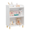 Kids 3-Tier Bookcase - Premium Children's Book Display & Toy Organizer