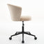 Silla de Oficina en Forma de Flor de Terciopelo con Giro