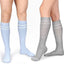 Pregnant women's elastic compression socks mid length calf socks pressure socks women's jump rope elastic cycling socks - Korvel