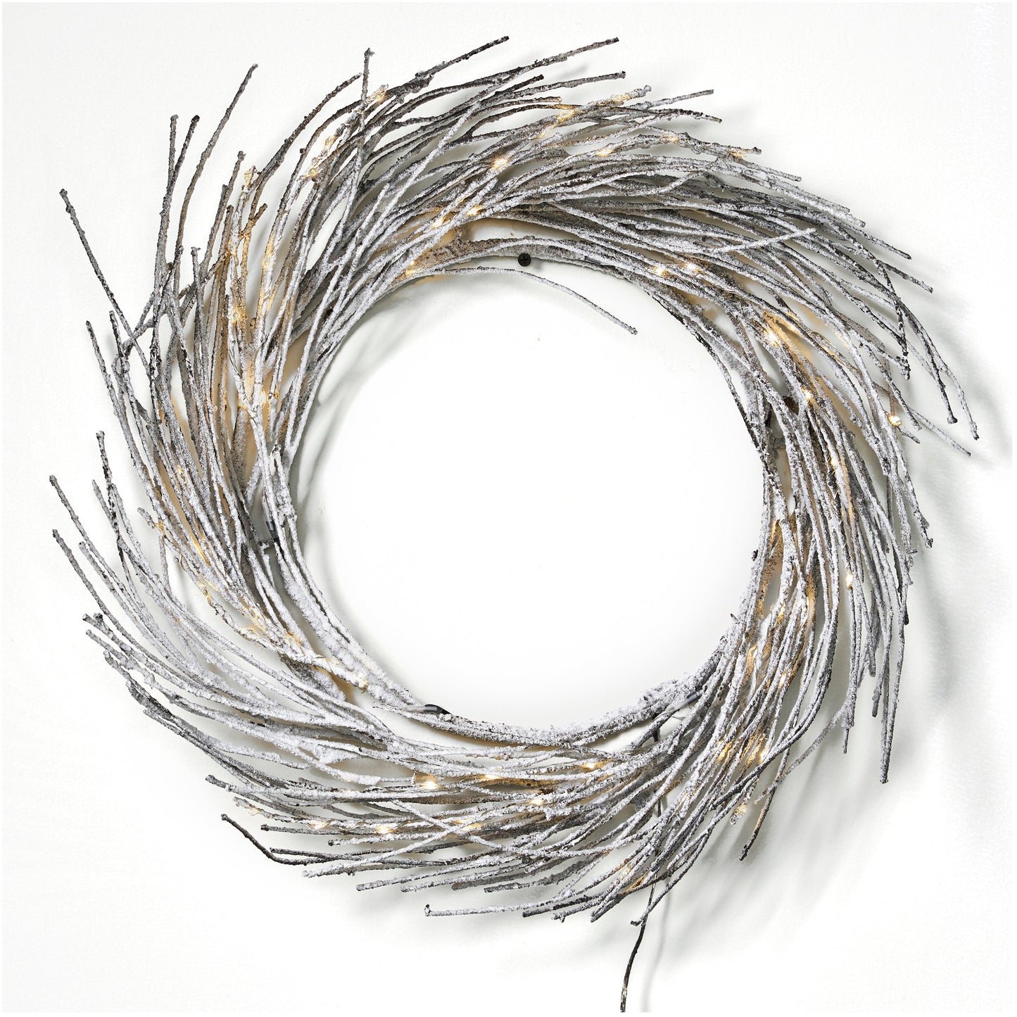 Couronne en papier de 24" avec lumières LED