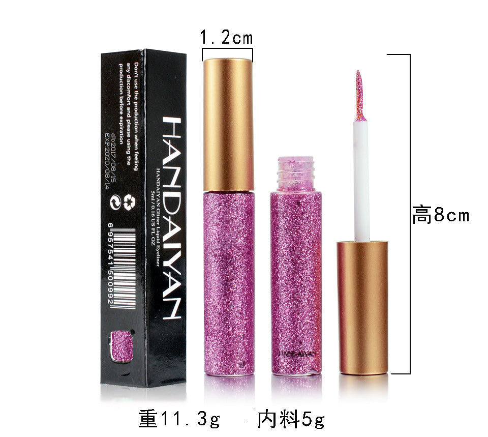 HANDAIYAN Glitter Glitter Eyeliner Sequin Glitter Pop Eyeshadow - Korvel