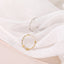 Retro imitation pearl ring women's magic decoration ring pure silver joint ring - Korvel