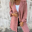 Lapel Single Breasted Cardigan with Pockets