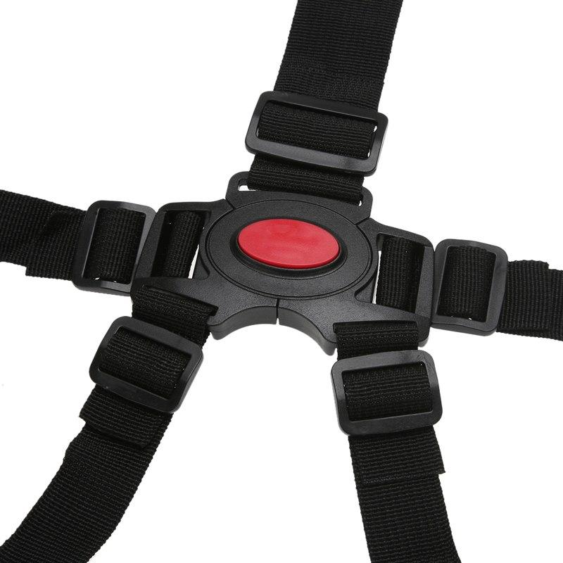 1pc Baby Protection Seat Stroller Belt 5 Point Harness Safe Belt Seat For Stroller High Chair Pram Buggy Children Kid Pushchair - Korvel