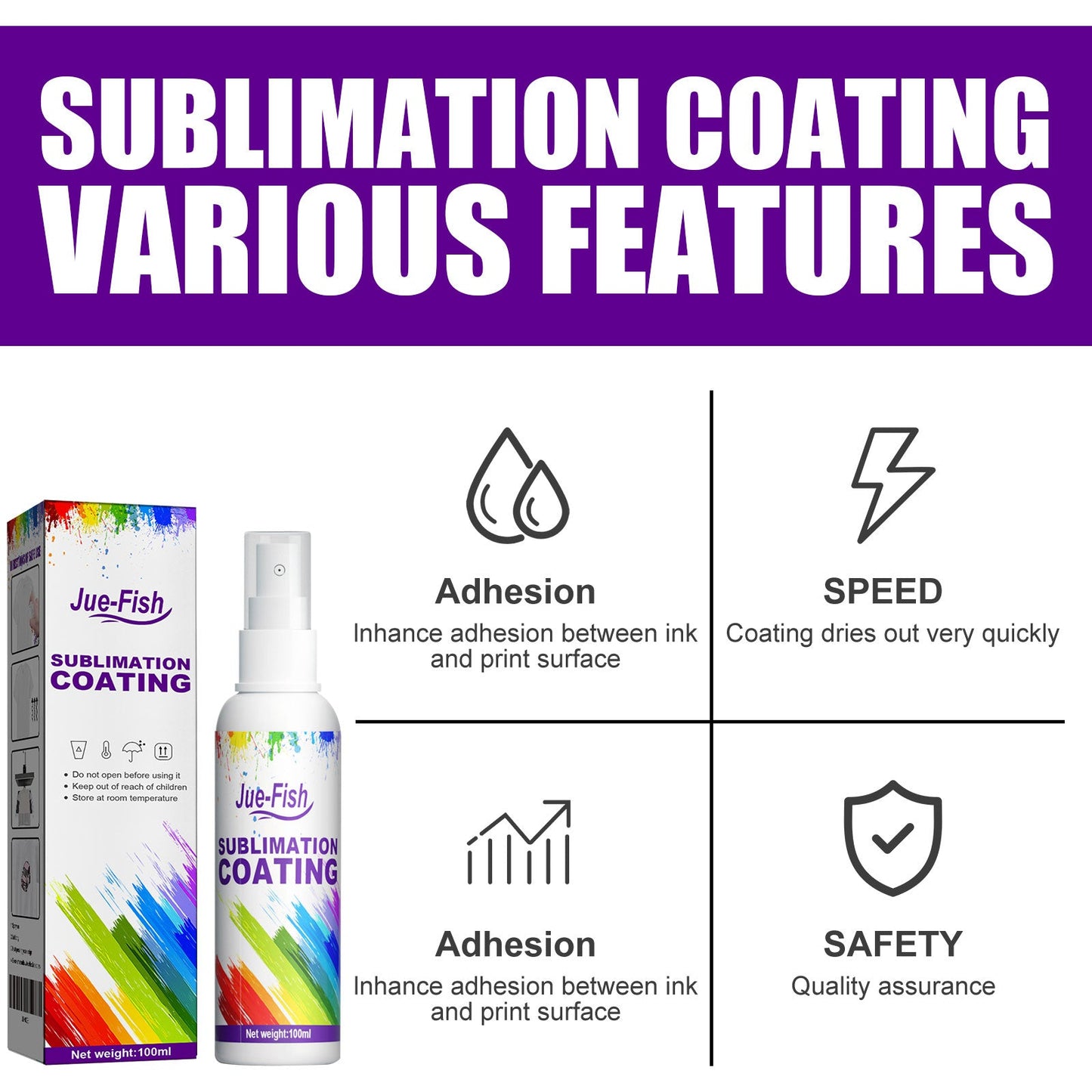 Multi-Purpose Sublimation Coating Spray for Fabrics