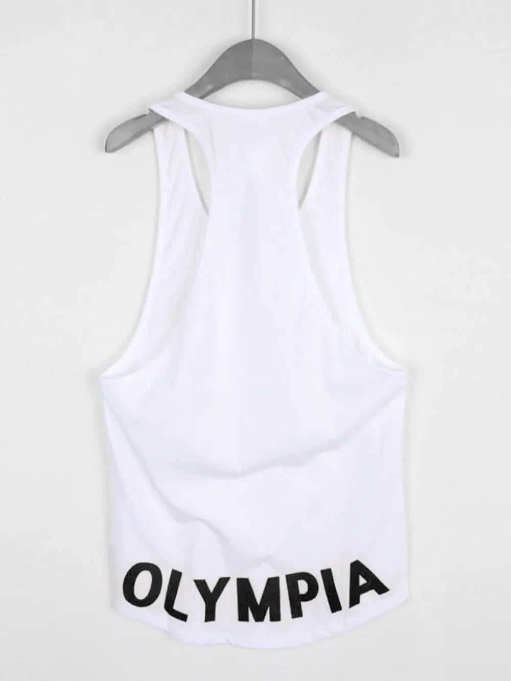 Camiseta sin mangas de gran tamaño para hombre con gráfico de letras