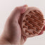 Massage silicone hair brush, head massage comb, scalp cleaning massage brush, hair comb - Korvel