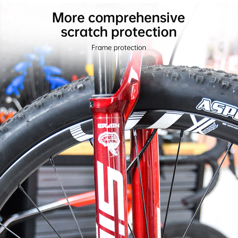 Autocollants de protection pour fourche de vélo premium