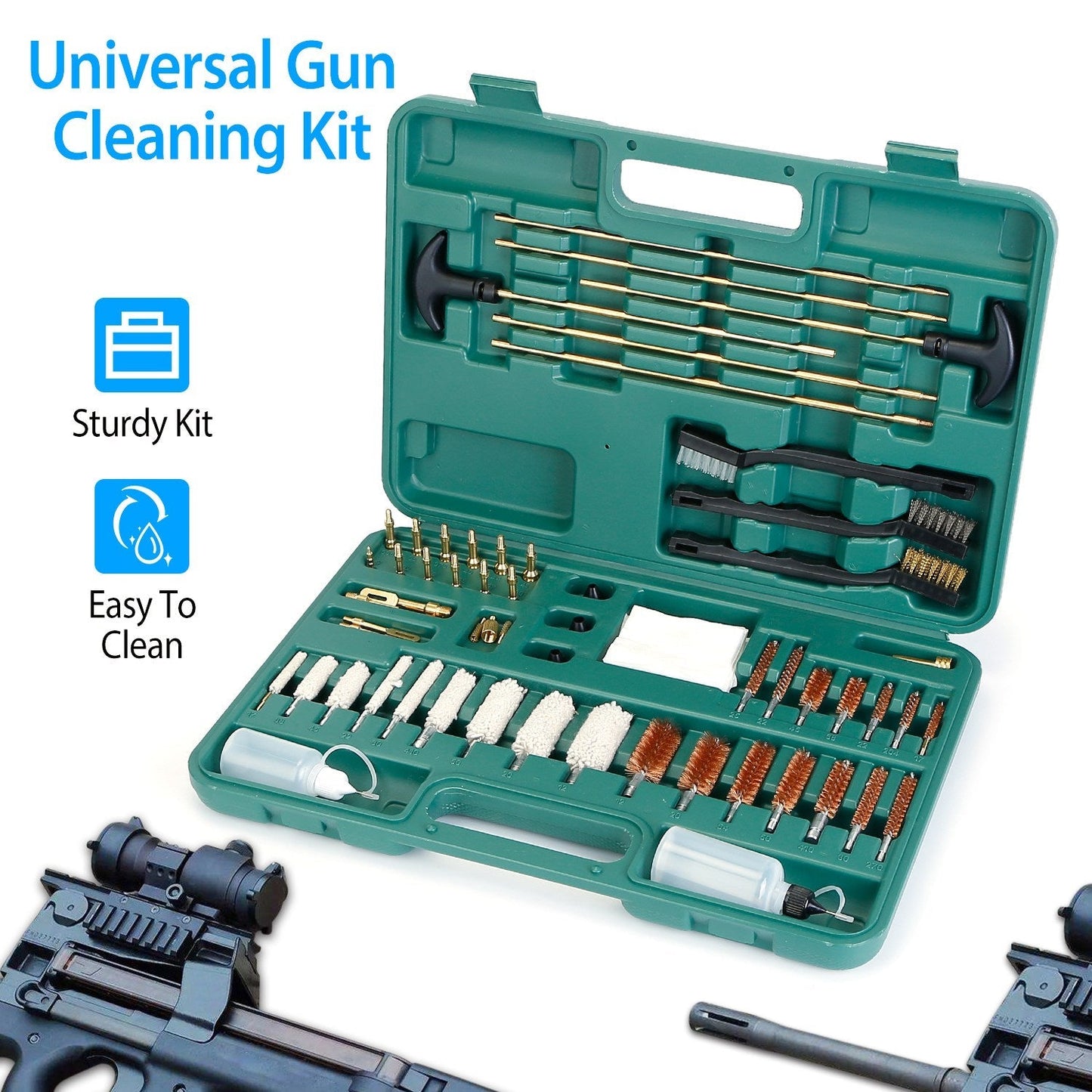 Kit de nettoyage universel GBruno pour armes à feu