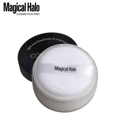 Makeup Magical Halo Three-Color Natural Concealer Loose Powder Fixed Makeup Honey Powder Makeup Waterproof Does Not Take Off Makeup - Korvel