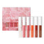 Six Pack Multi-Color Moisturizing Watery Glass Lip Gloss Pearl Watery Lip Glaze Non-Stick Mirror Lip Gloss - Korvel
