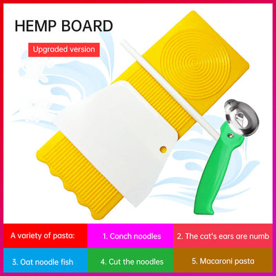 Mashizi Washboard, Naked Oats, Fish, Cat's Ears (Steamed Cat-Ear Shaped Bread), Conchiglie, Household Multi-Function Washboard - Korvel