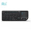 Rii X1 Mini Wireless Keyboard with Mouse Touchpad Remote Control for Home Office, Business, and HTPC Laptops - Korvel