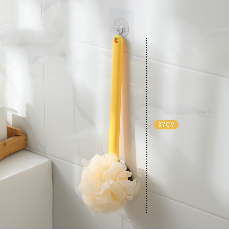Japanese Style Long Handle Bath Brush with Soft Hair