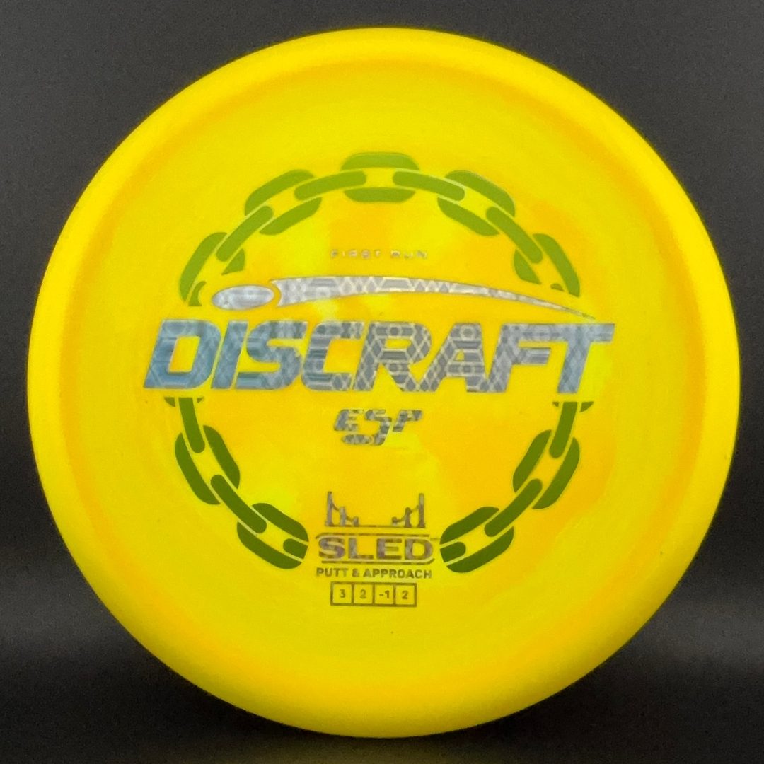 Discraft Swirl ESP Sled - Première Course Disque de Disc Golf