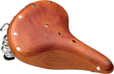 Brooks B67 Saddle - Steel Honey for Women