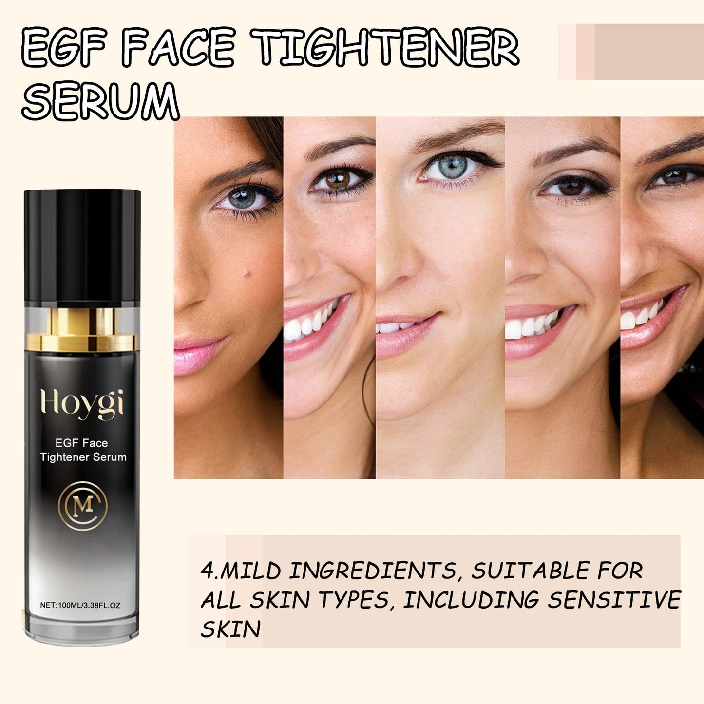 Egf Face Tightener Serum - Premium Moisturizing Essence