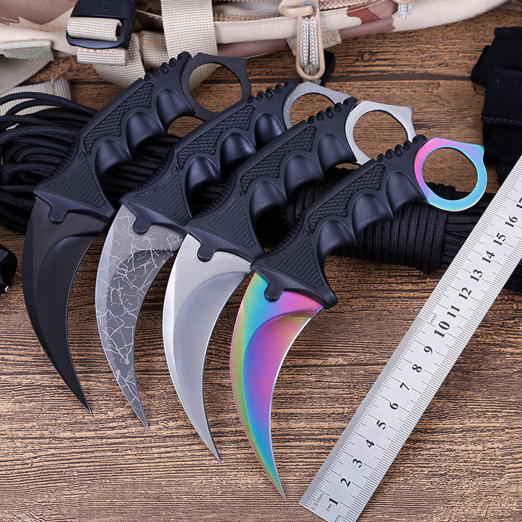 Cuchillo de Garra de Supervivencia Táctico al Aire Libre
