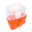 LEO Breathable Plastic Fishing Live Bait Storage Box Earthworm Bloodworms Bait Container - Korvel