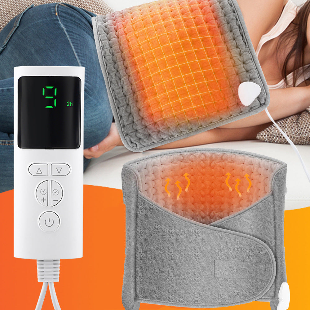 9-speed timed hot compress multifunctional electric blanket household lumbar disc waist protection heating pad waist belt - Korvel