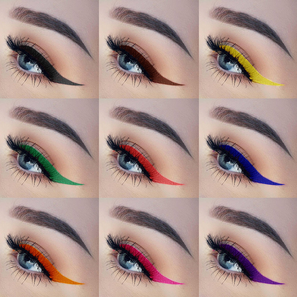 QIBEST Eyeliner Pen Coloré Étanche