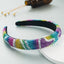 Hair Hoop Fashion New Design Shiny Gypsophila Thin Sponge Headband Korean High-End High-Skull Top Hair Accessories - Korvel