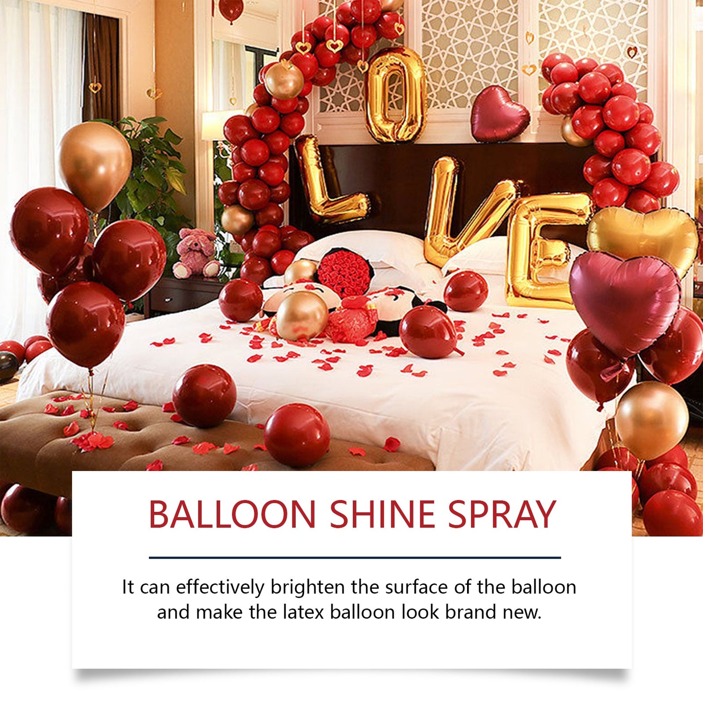 Balloon Gloss Spray for a Premium Finish