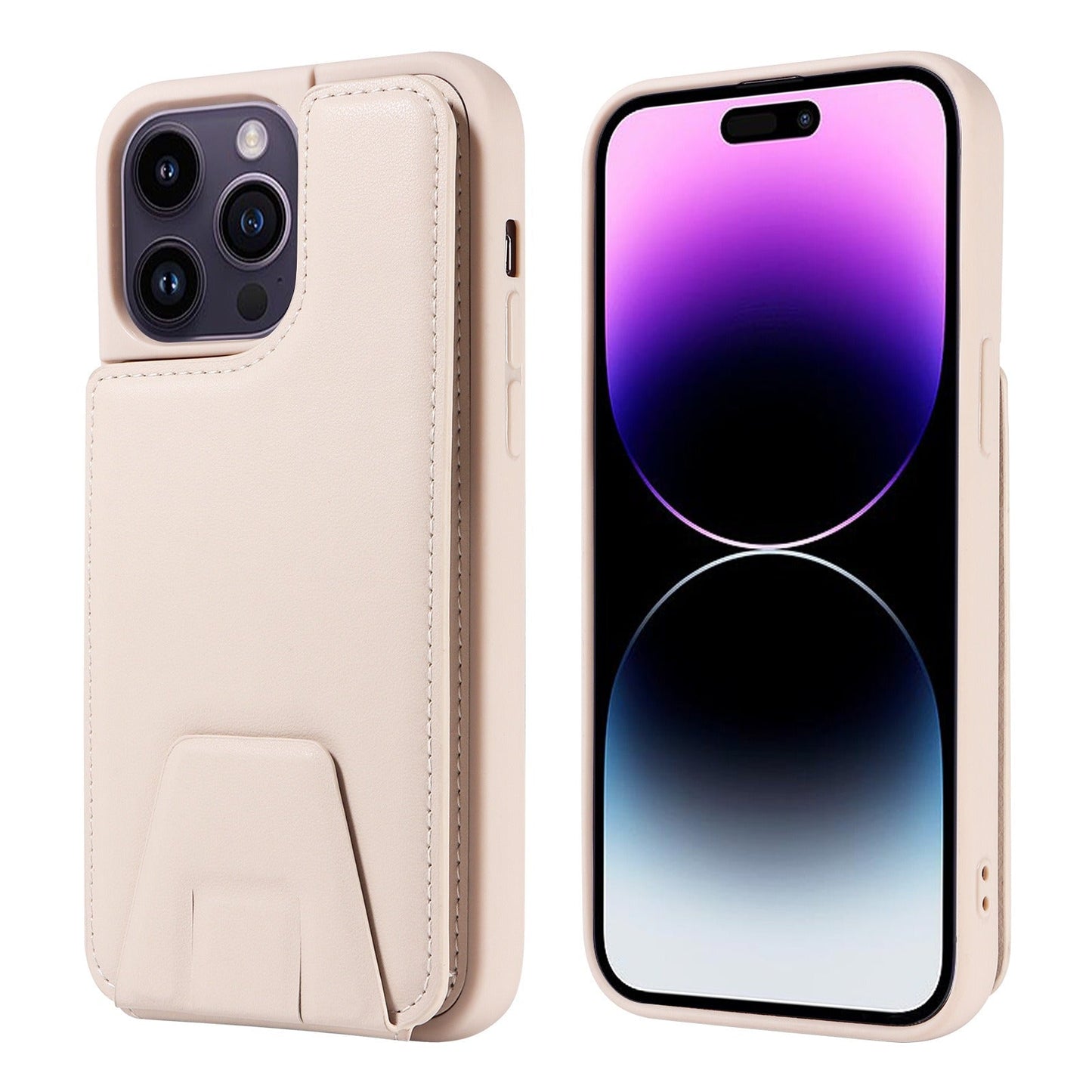 Premium PU Leather Phone Case for Apple 15 & 13 Pro Max
