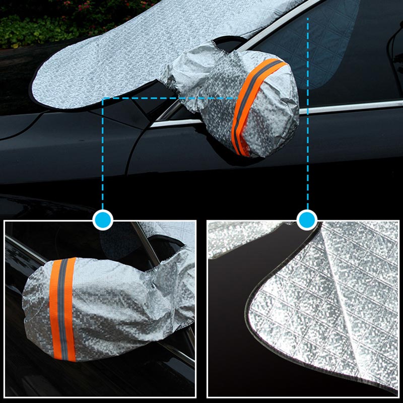Car Snow Block Front Windshield Cover Anti-Frost Anti-Freeze Sunshade Shade Winter Snow Block Auto Supplies Sunshad - Korvel