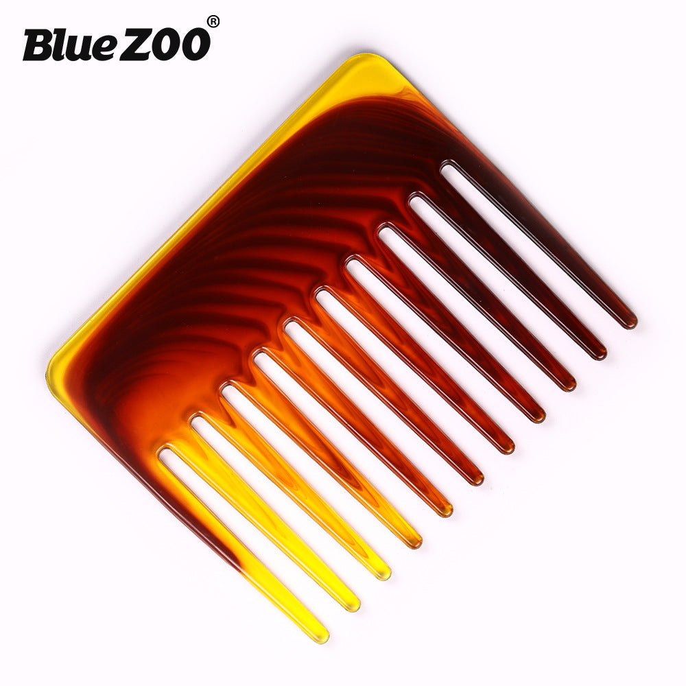 Peigne à grosses dents Premium BlueZOO pour un coiffage sans effort