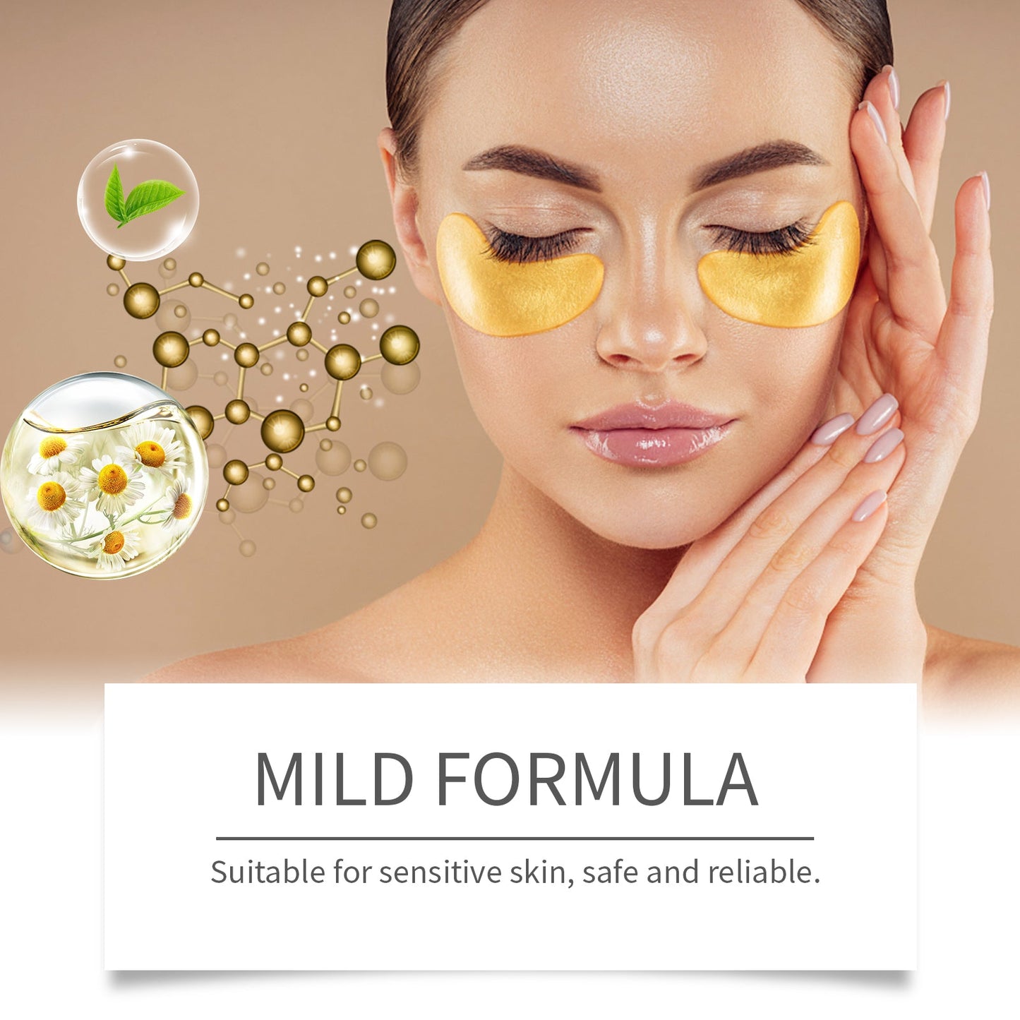 Eye Mask Series Hydrating And Moisturizing Elastic, Soothing And Firming Skin Care Eye Mask - Korvel