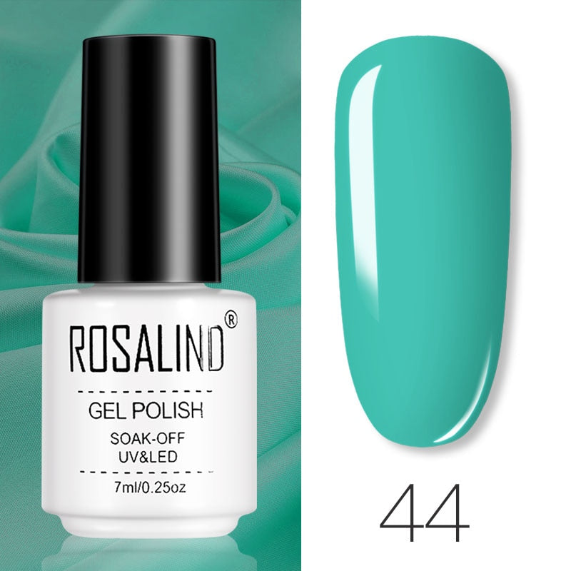 ROSALIND Gel Polish Set Manicure for Nails Semi Permanent Vernis top coat UV LED Gel Varnish Soak Off Nail Art Gel Nail Polish - Korvel