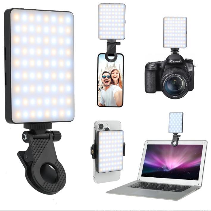 Cross-border Mobile Live Streaming Video Photography Fill Light LED Flash Light Camera Lighting Lamp Video Conference VLOG Lamp - Korvel