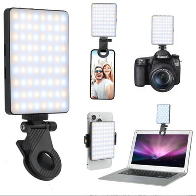 Cross-border Mobile Live Streaming Video Photography Fill Light LED Flash Light Camera Lighting Lamp Video Conference VLOG Lamp - Korvel