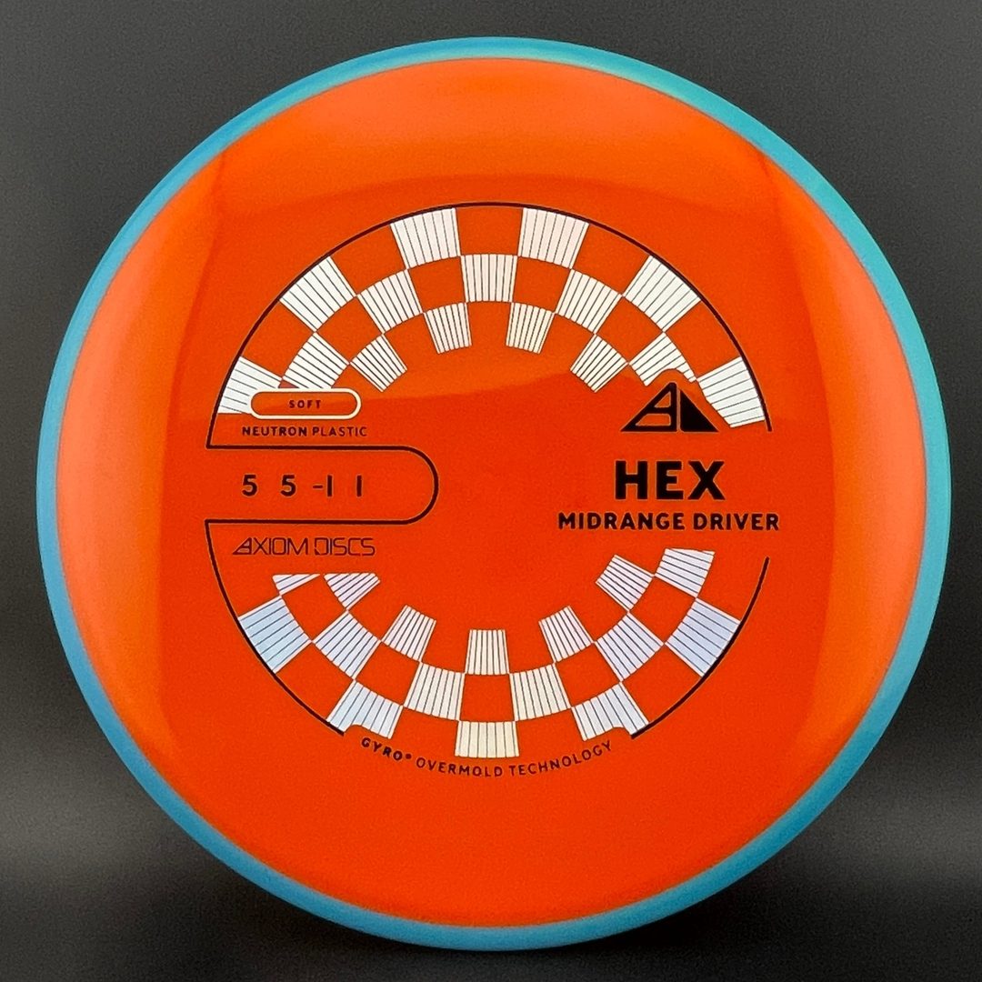 Soft Neutron Hex Disc Golf Midrange