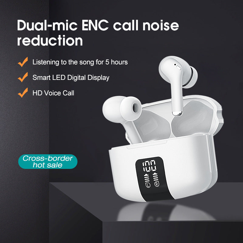 M48Pro Wireless Bluetooth Headset with ENC Noise Reduction