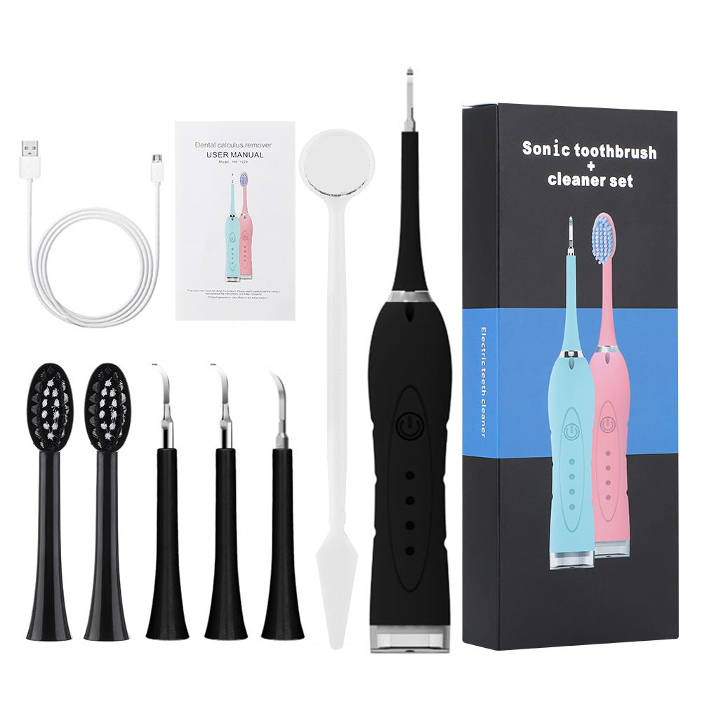 Kit de nettoyage de brosse à dents électrique sept en un