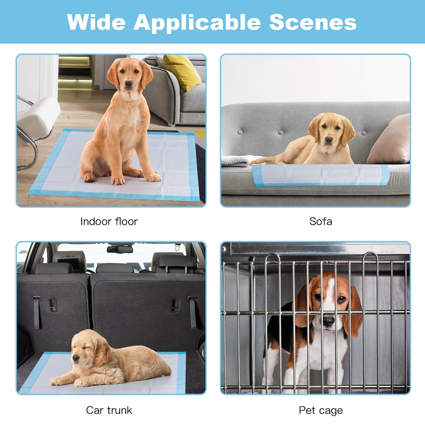 150-Pack 30 x 30 Inch Premium Pet Training Pads