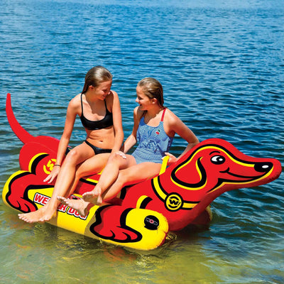 WOW Sports Wiener Dog 2 Towable - Fun for All Ages